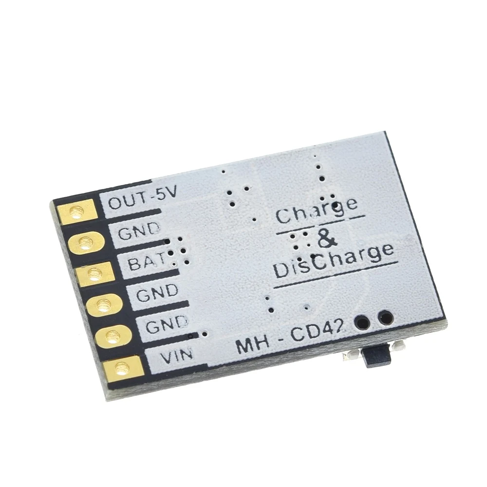 MH-CD42 DC 5V 2.1A Mobile Power Diy Board 4.2V Charge/Discharge(boost)/battery protection/indicator module 3.7V lithium 18650