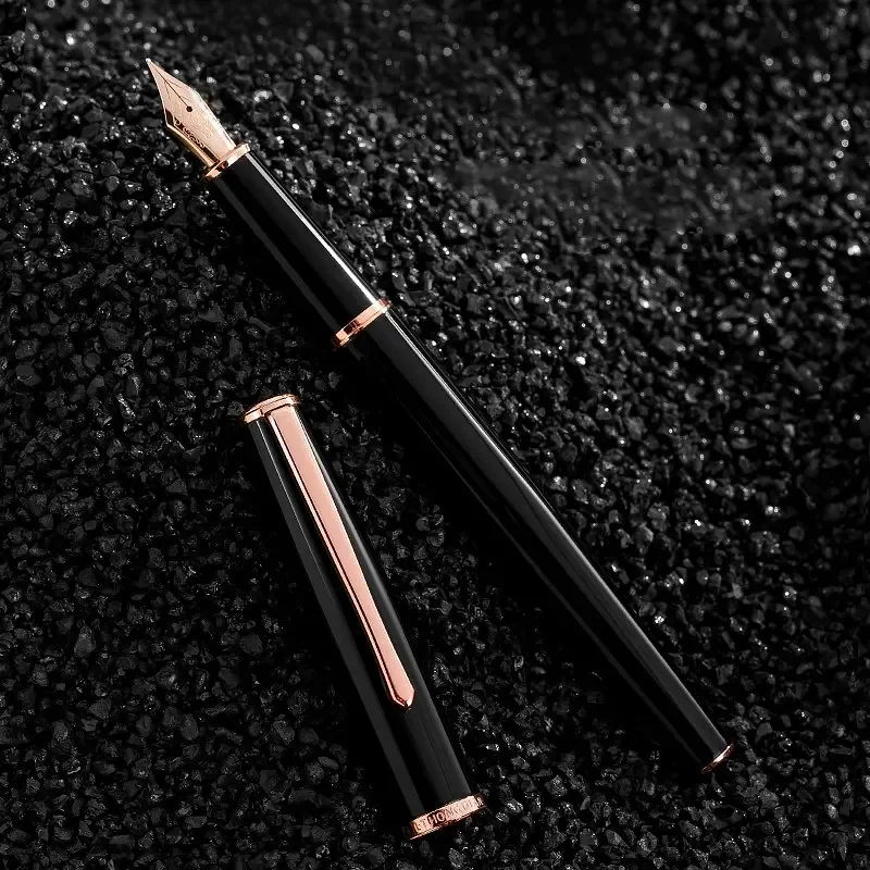 Hongdian 920 fountain pen retro high-end practice calligraphy writing ink pens school office business pen students Xmas gifts