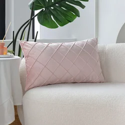 Cushion Cover Classic velve Nordic Home Decorative Soft Pillowcase for Sofa Pillow Cover Skin-friendly Pink Funda Cojin Hogar