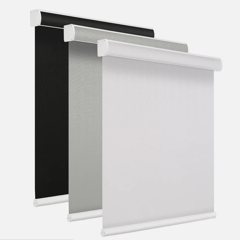 Electric Fabric Window Blinds Outdoor Roller Blind for Living Room Skylight