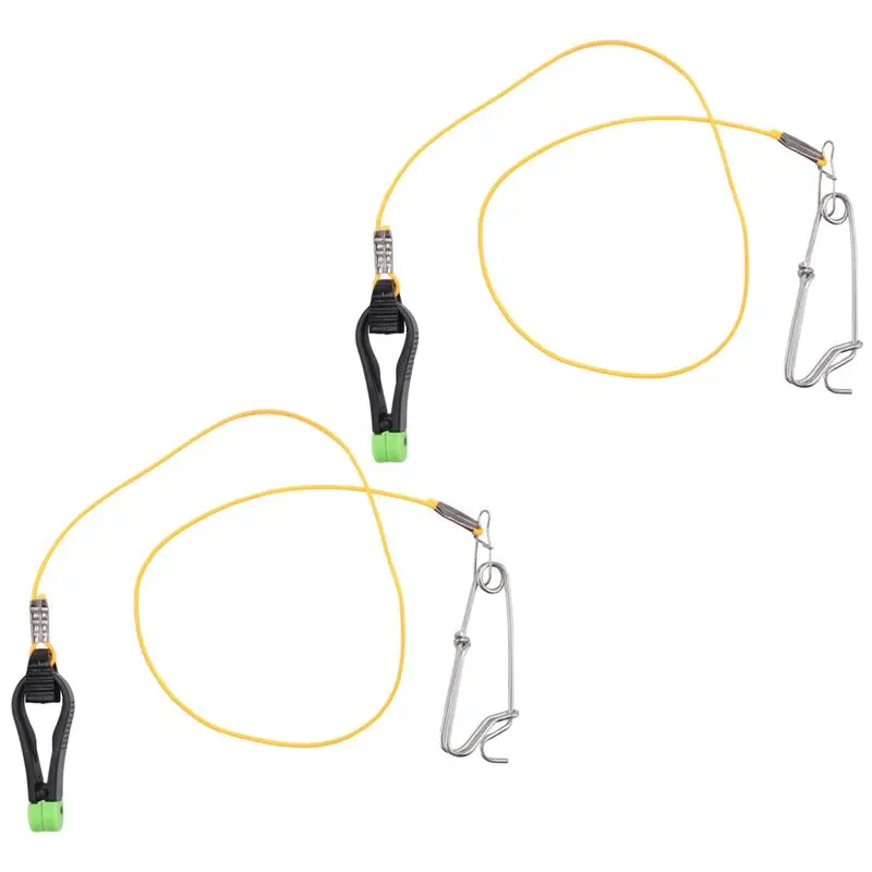 

ABVB-2 шт. Power Grip Plus Line Release, 17-дюймовый клип-фиксатор для даунриггера, рыболовный поводок с длинными защелками для лески