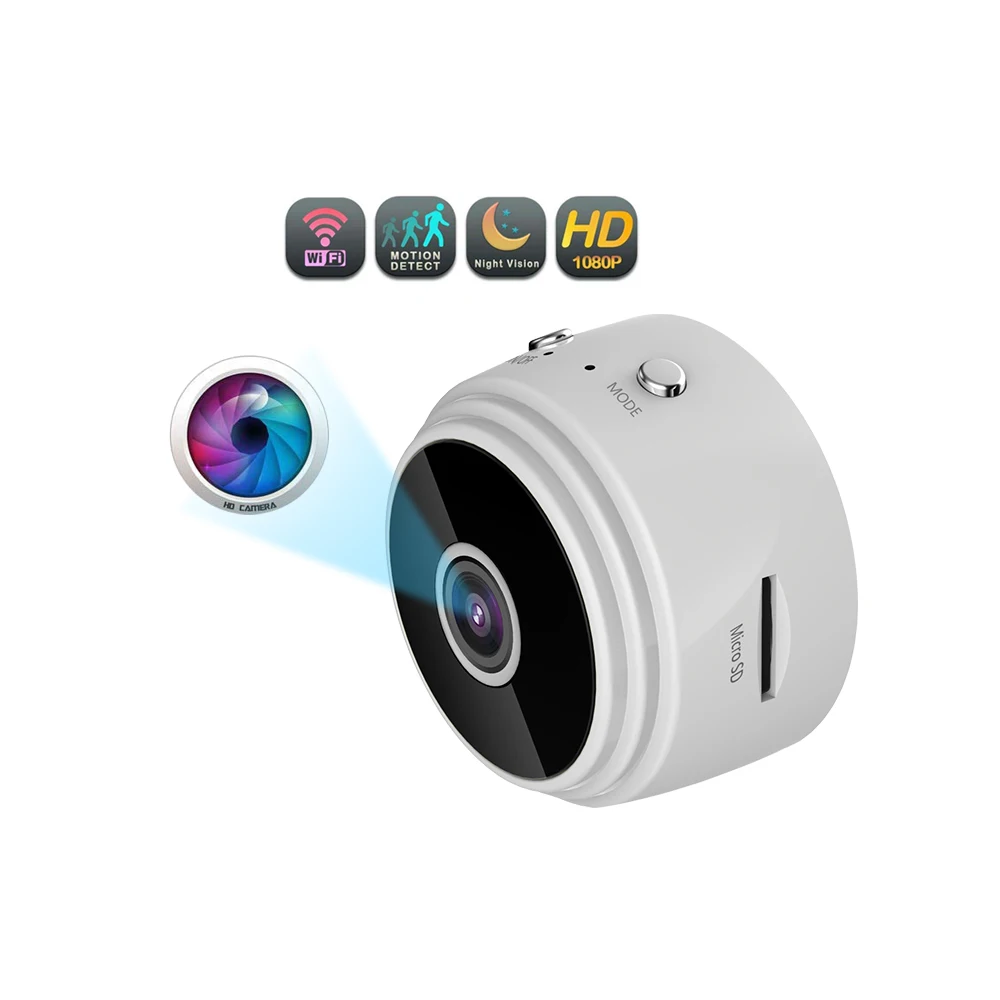 

STLF A9 WiFi 1080p HD Micro Wireless Mini Video Surveillance IP