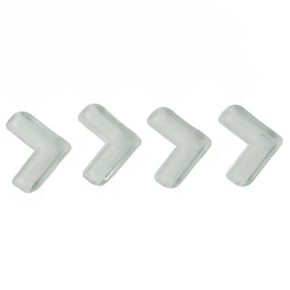 4pcs Child Baby Table Corner Edge Protectors Clear Rubber Furniture Corner Edge Table Cushion Guard Protector Baby Safety