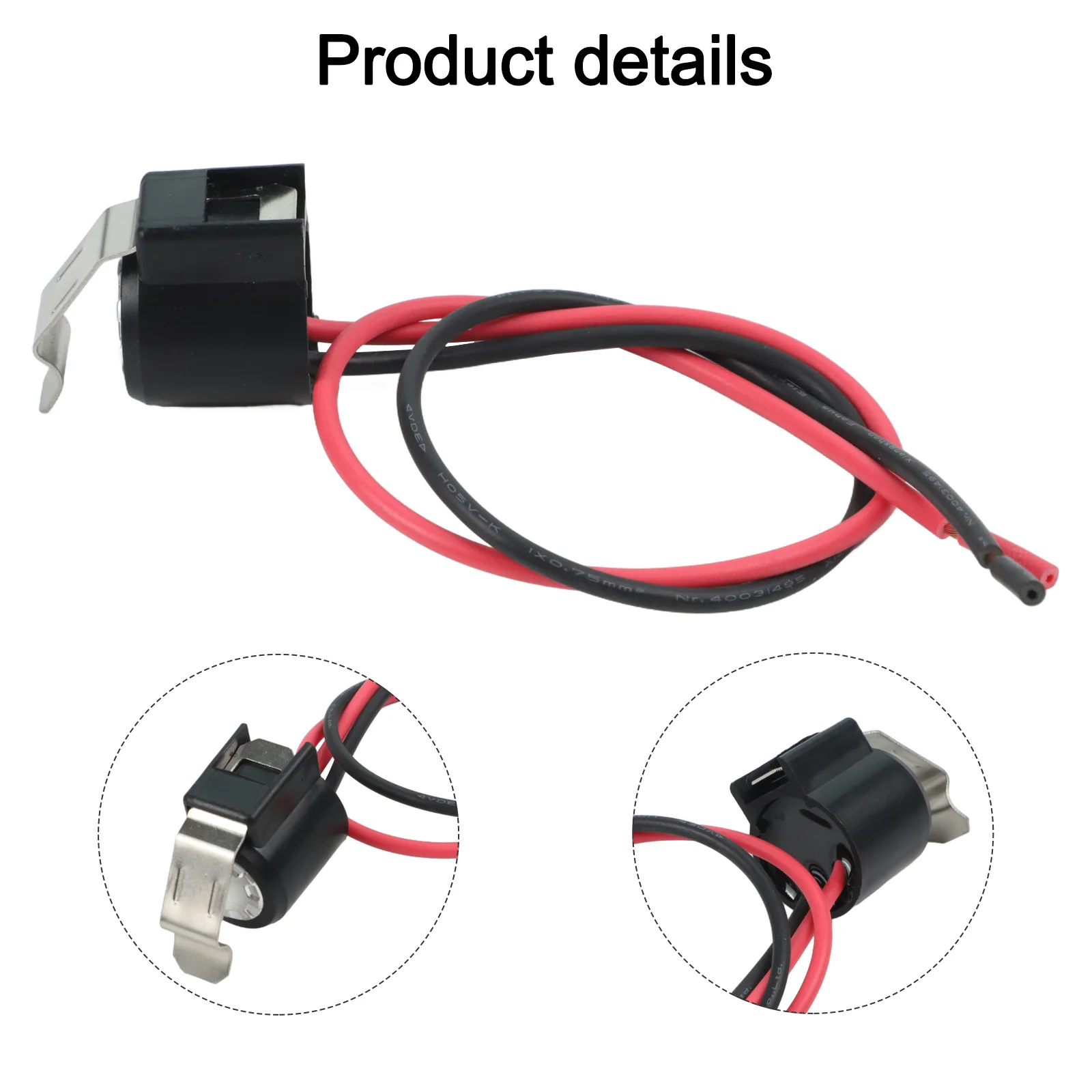 

Датчик размораживания холодильника Биметаллический термостат разморозки Ремонт холодильника Биметаллический термостат для холодильника, совместимый с различными моделями