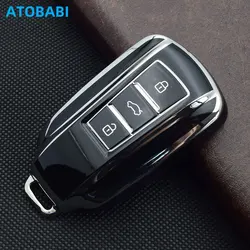 TPU Car Key Cover Smart Keyless Entry Remote Fobs Cases Keychain Holder Auto Accessories Supplies For DFSK Dongfeng Aeolus AX7