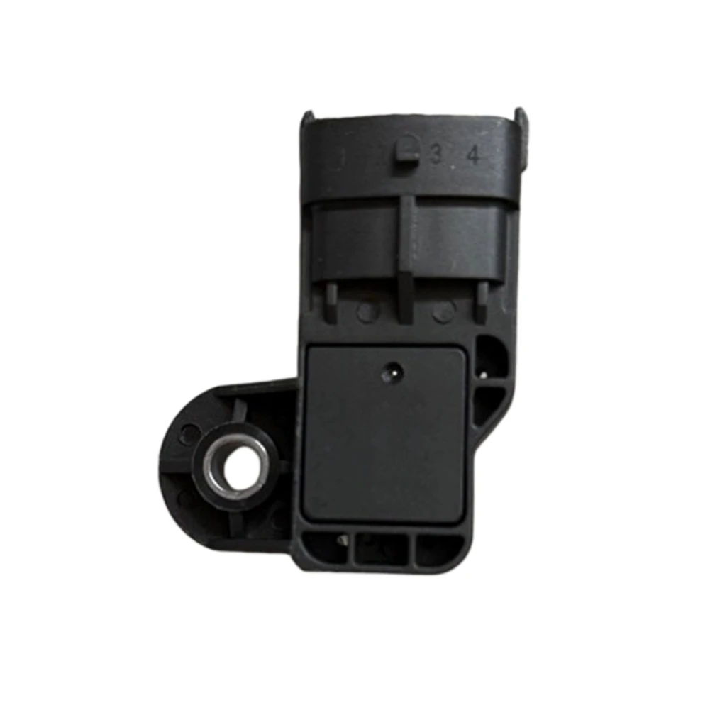 Black Intake Pressure Sensor Intake Pressure Sensor Manifold Pressure Sensor Stable Signal Output Compact Size Design
