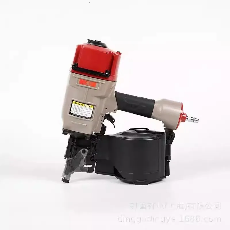 

Pneumatic Coil Nailer CN55 CN70 CN80 Industrial Roofing Pneumatic Roll Nail Gun Siding Coil Nailer Gun Air Nail Gun 25-80mm