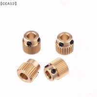5Pcs Brass Extruder Wheel 26/40 Teeth Drive Gears For Creality CR-10 10S S4 S5 Ender 3 / Pro / V2 3D Printer Parts Accessories