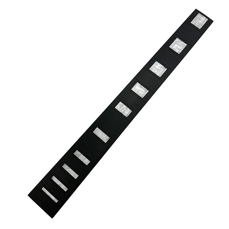 HUATOOL Ebony Fingerboard Processing, Customized Processing, Cutting, Threading, Grooving customize with pictures or choose