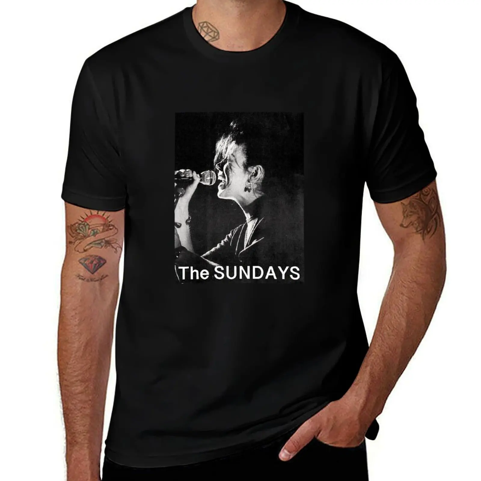 

The Sundays T-Shirt Creative Graphic Tee Shirt