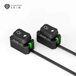 FUTURE EYES Motorcycle Spotlight Wireless and Fourth Generation Wired Switch with Controller Motorcycle Spotlight Accessories