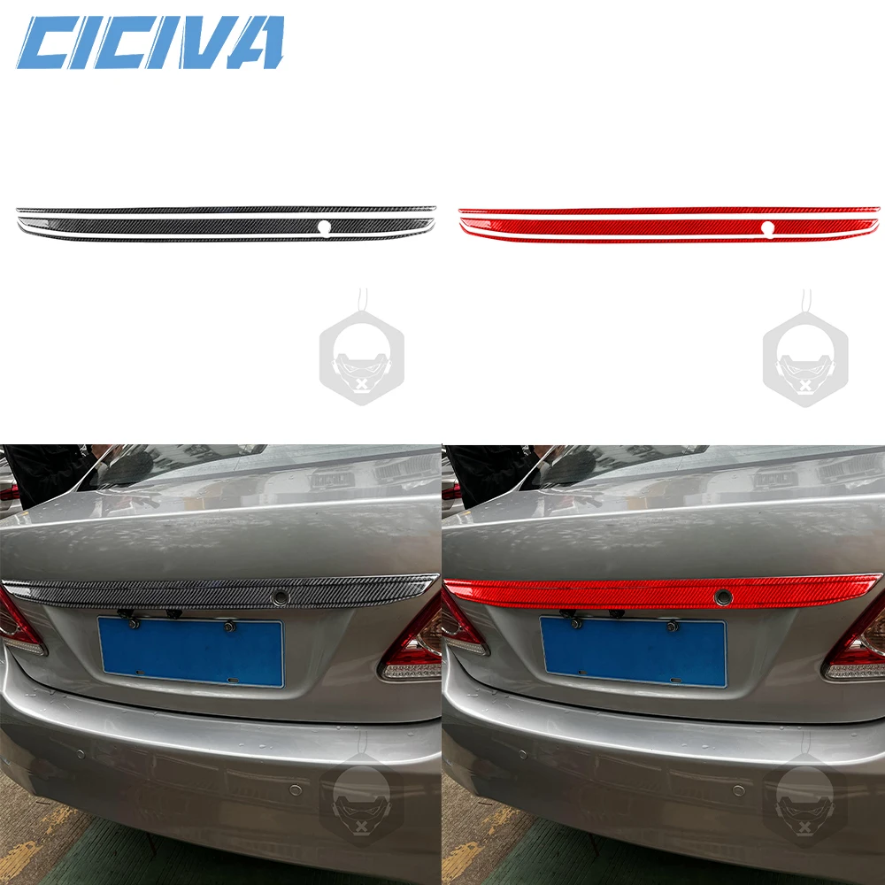 

Декоративные наклейки из углеродного волокна для багажника Toyota Corolla 2009-2013