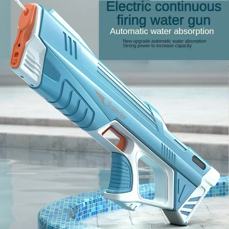 Electric Water Gun Toys Bursts Children's High-pressure Strong Charging Energy Water Automatic Water Spray Children's Toy Guns