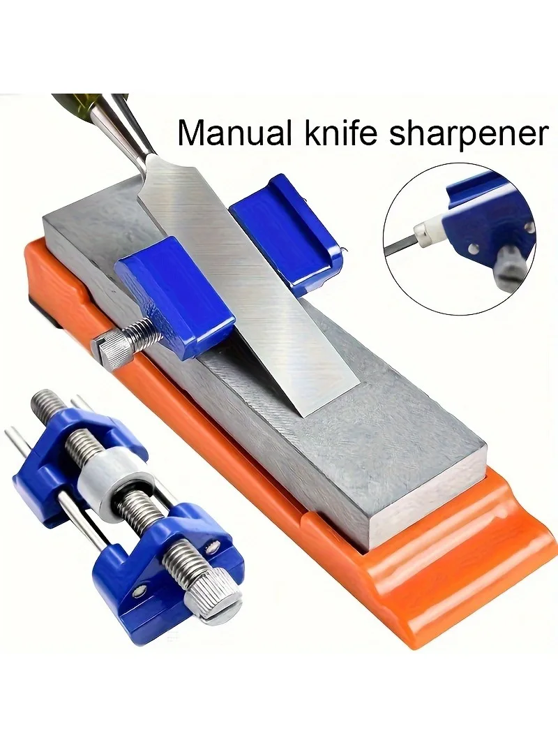 94mm Manual Knife Sharpener Metal Wood Chisel Grinding Tool Sharpening Blade Tool Honing Woodworking Iron Planer