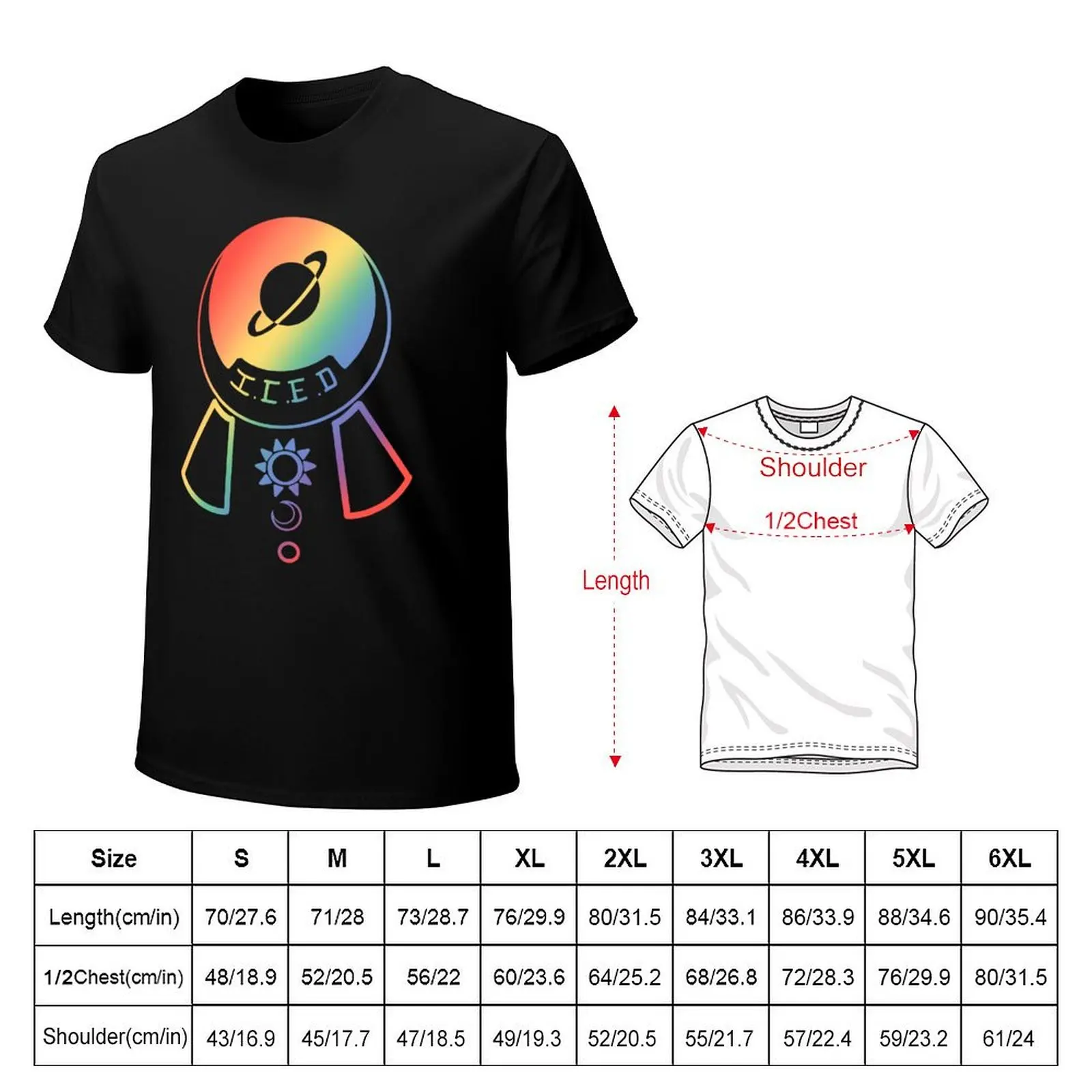 I.C.E.D: The Interplanetary Cosmic Exploration Division T-Shirt Holiday Simple Tee Shirt
