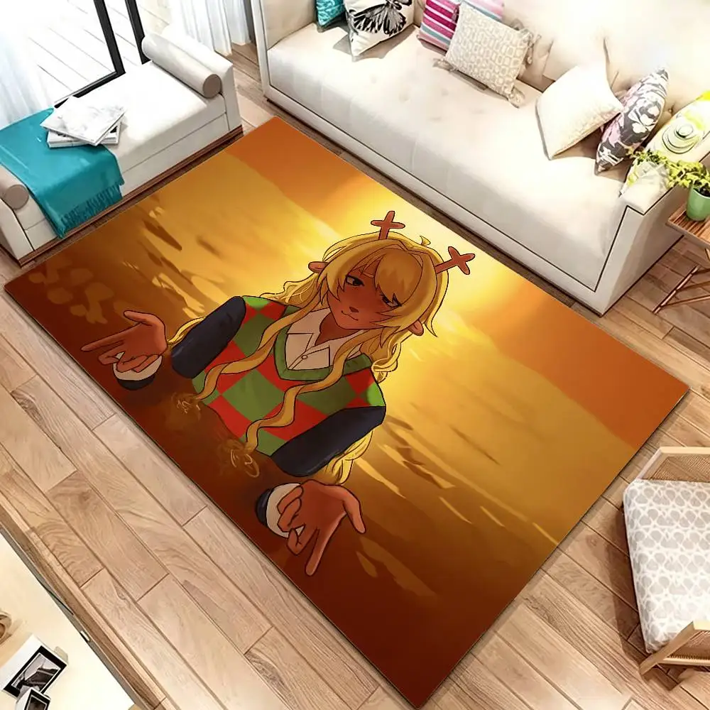 Noelle Holiday-y Deltarune Susie Floor Mat Bathroom Absorbent Mat Rugs Simple Door Dirt-resistant Mat Home Kitchen Mat