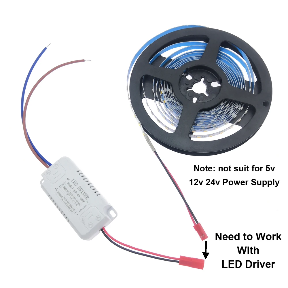 3 metrów SMD 2835 LED pasek z diod LED 5B10C światła wstążka 3000K 4500K 6500K biały/ciepły biały dla Panel oświetleniowy żyrandole