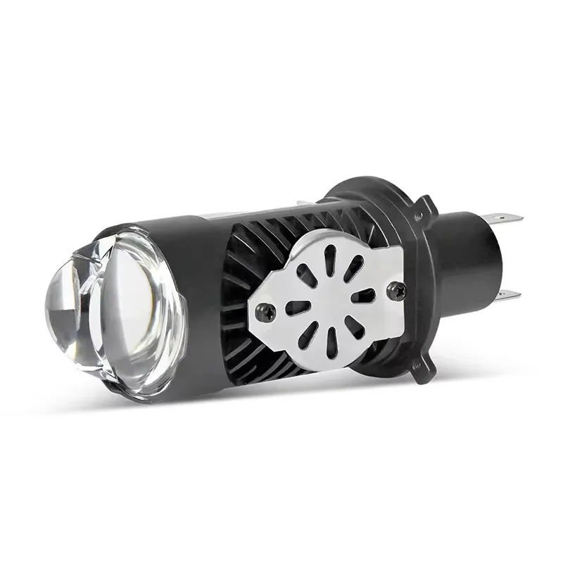 

Яркая вилка SAAR и линза высотой 86 Вт H4, прожектор для фар мотоцикла, лазерный дальний и ближний свет, встроенный