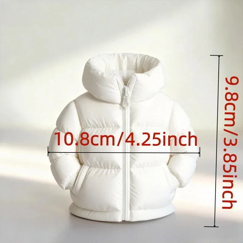 3D printed down jacket pen holder vase can be used as a desktop decoration, holiday birthday gift, and creative home decoration
