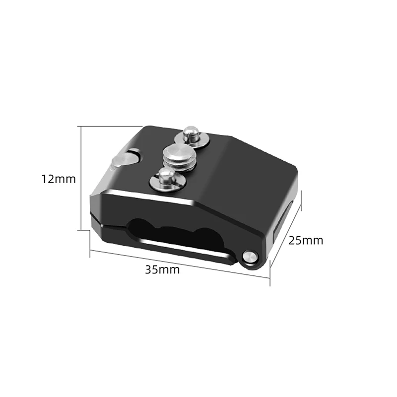 Kamerakabelklemme mit 1/4 Zoll Arri-Schraube für Kamerakäfig-Rig, HDMI-kompatibler Kabelclip für 4 mm 5 mm 6 mm 8 mm Kabel – Detail 6