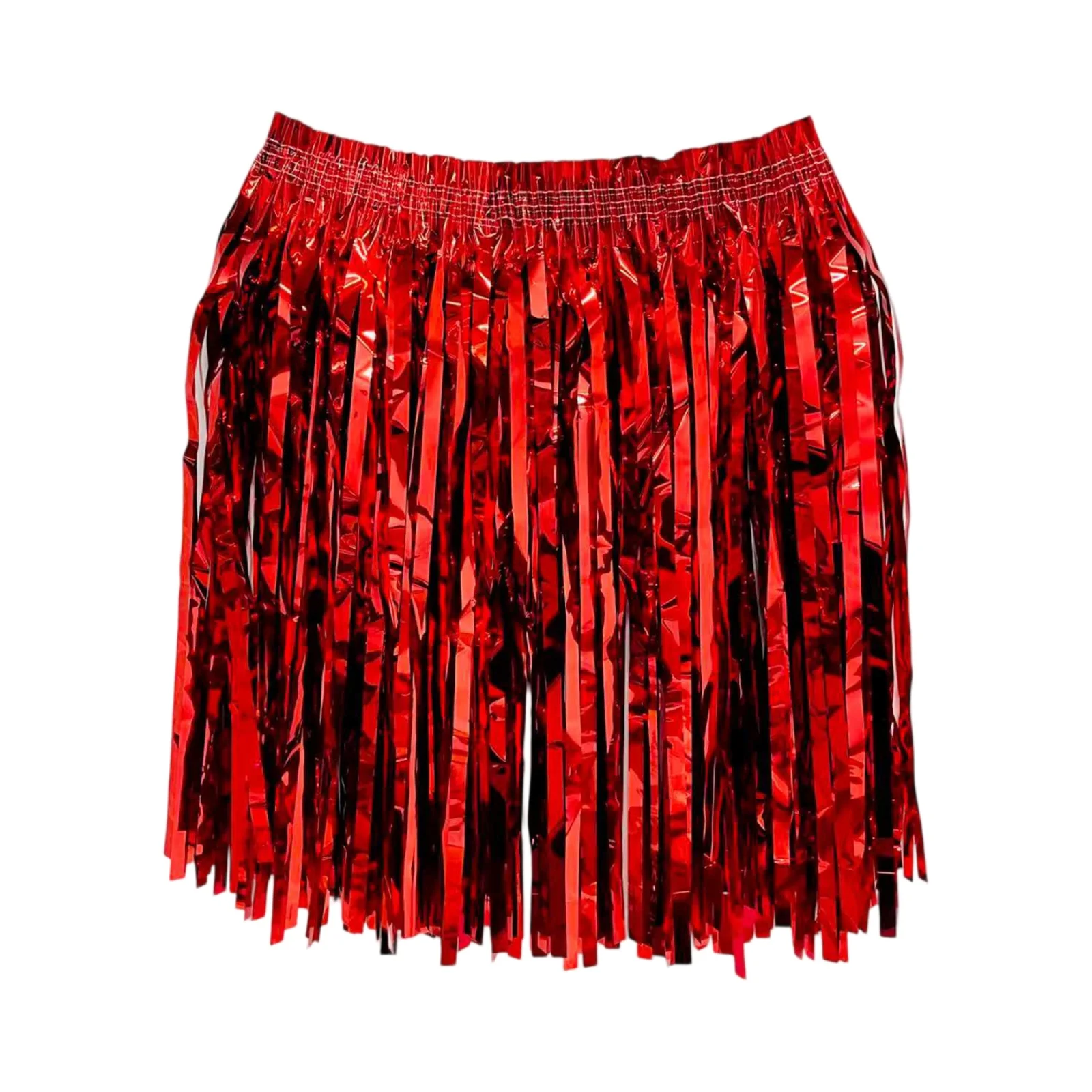 Mode Kind Karneval Tanz Performance Rainsilk Rock Kindertag Performance Kostüm Hawaiian Rainsilk Grass Rock Dress Up