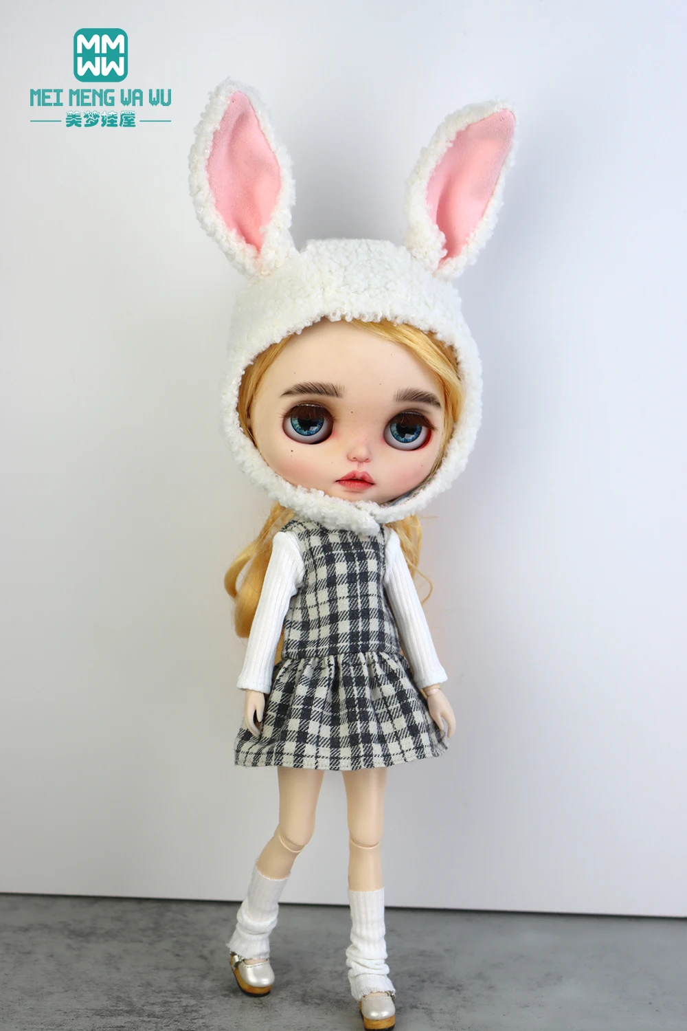 Blyth Doll Clothes 28-30cm Azone OB24 Accessories Fashionable tweed vest skirt in many colors gifts for girls