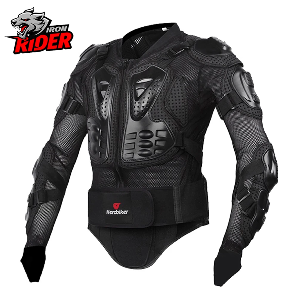 

Men's Motorcycle Jackets Turtle Full Body Armor Protection Jackets Motocross Enduro Racing Moto Protective Equipment Clothes