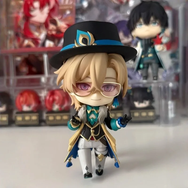 

10cm Genuine Honkai: Star Rail Aventurine Gk Movable Action Figures Anime Peripheral Collection Decoration Model Toy Xmas Gift