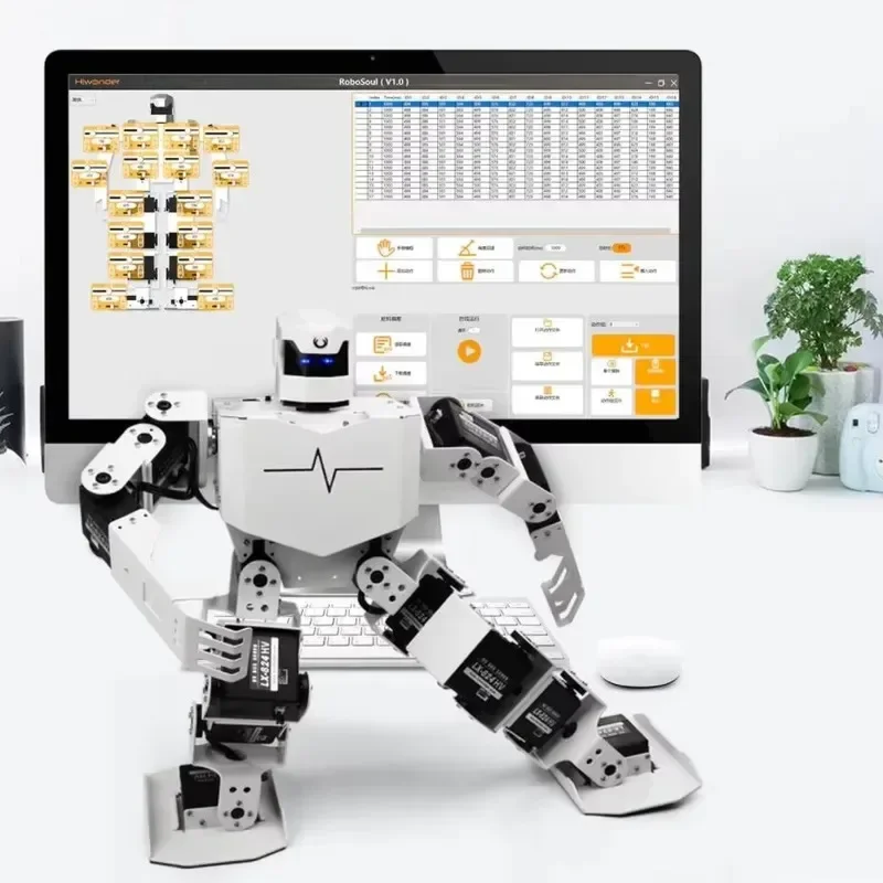 2026 Hot Sale H5S: Hiwonder 16DOF Intelligent Humanoid Dancing Supports Entertainment Display