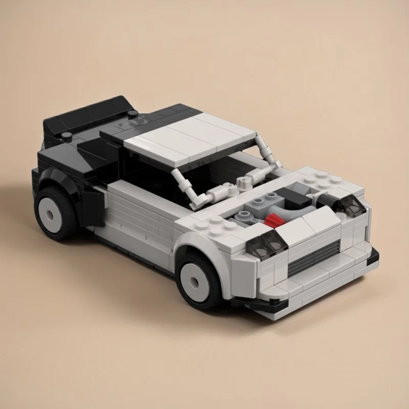 255 PCS Racing Car widebody supra MOC Customize Modular Building Block Educational Creative Design Model DIY Assembly Toy Gift