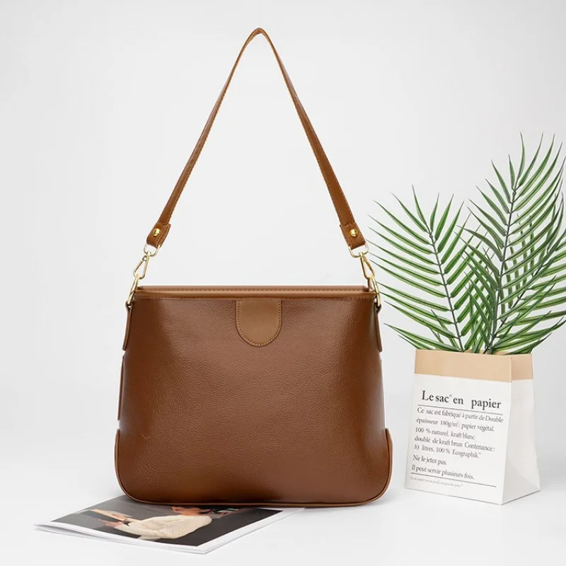 

Women's Shoulder Bag Crafted From Premium Leather Featuring Famous Designer Inspired And Casual Vintage Style​