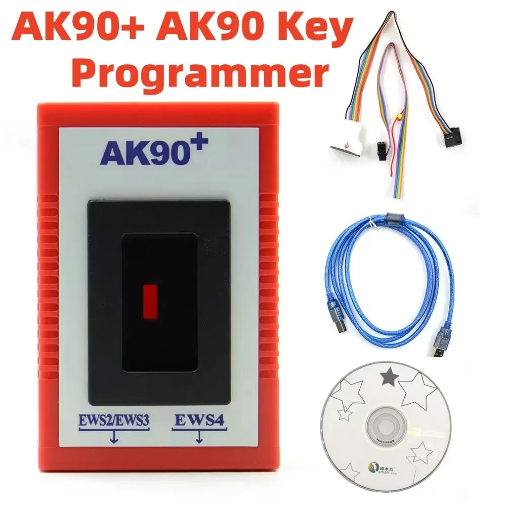 AK90+ V3.19 Key Programmer For BMW EWS2/3/4 Key Code Reader V3.19 AK90 R270+ Key Maker From 1995-2009 Year Identifying Keys