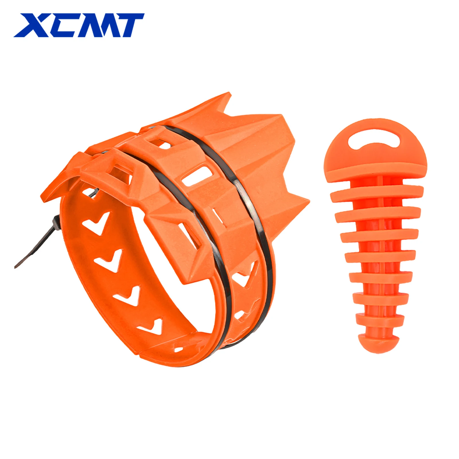 Motorrad-Auspuffschutz-Set mit Schalldämpferabdeckung und Auspuffstopfen für KTM Yamaha Husqvarna Dirt Pit Bike MOTO Zubehör – Detail 10