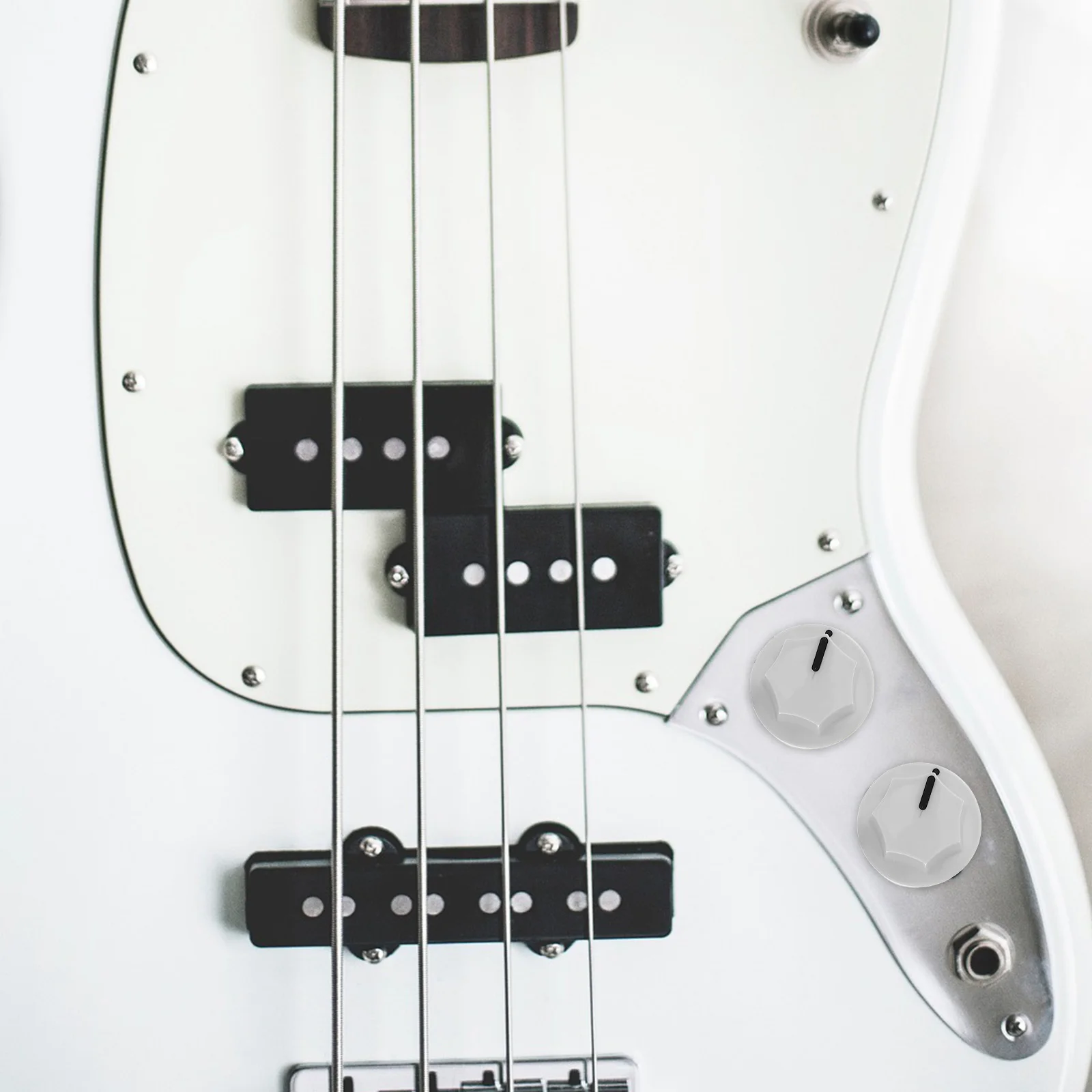 

10 Pcs Volume Knob Cap Guitar Control Knobs Component Electric Plastic for Bass