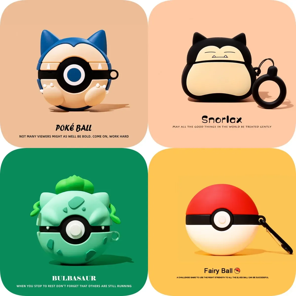 

Poke Ball For Airpods Case,Shockproof Protective Earphone Silicone Cover For Airpods Pro 2 Case For Boys Men Girls Kids Funda