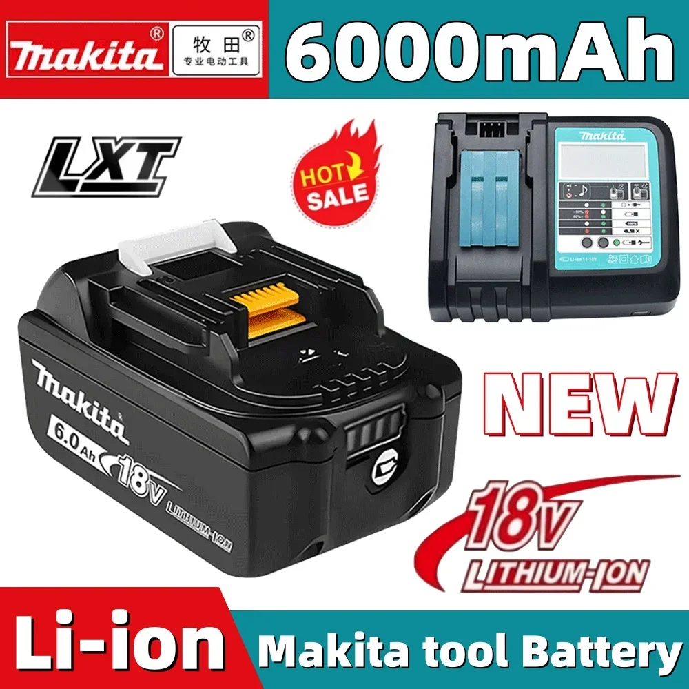 

Genuine Makita 6.0Ah 18V Makita Battery BL1860 BL1850B BL1850 BL1840 BL1830B Makita Replacement Lithium Battery 【FAST DELIVERY】