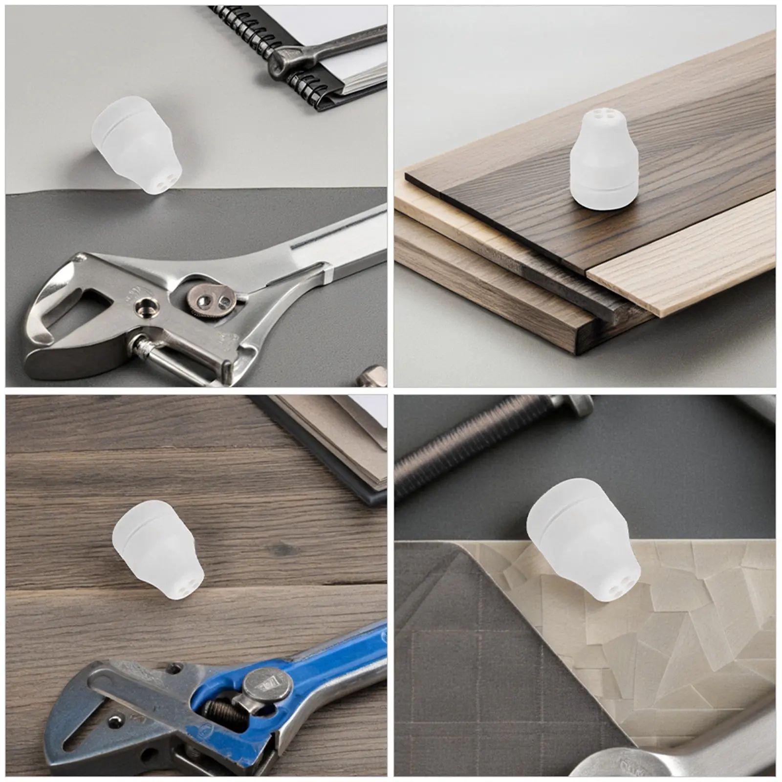 6pcs Window Blind Handles Replacement Parts – Precision Machined, Comfortable Grip, Smooth Cord Operation