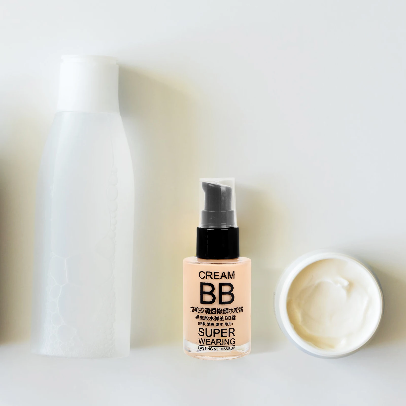 

Hydrating Cream Tinted Moisturizer Full Coverage Foundation Skin Enhancer Long Lasting Lightweight Spf Face Cream For Women