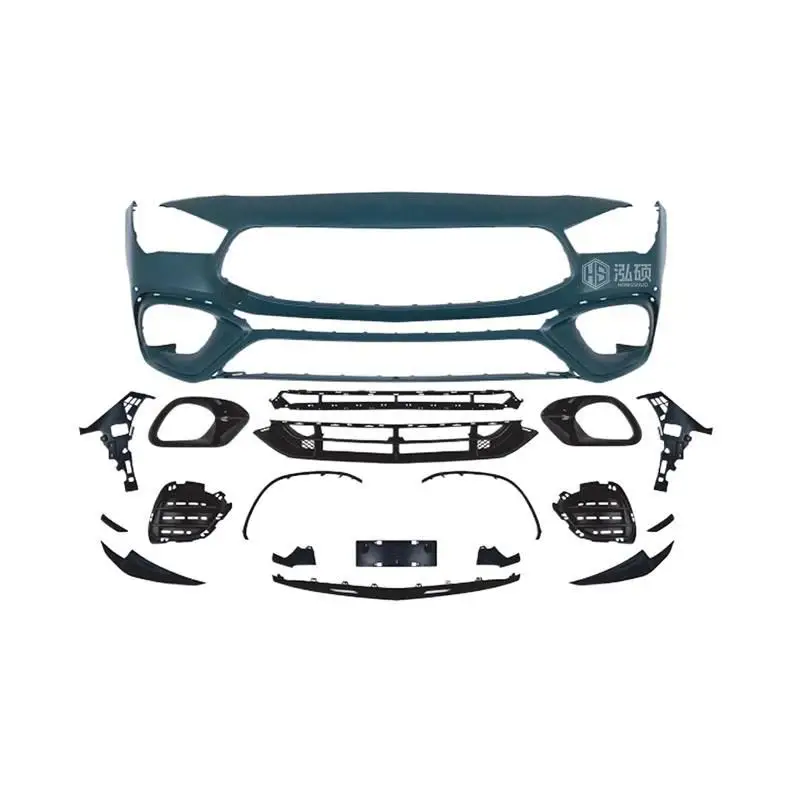 

Hot Selling Car Modified Parts for W118 CLA Change CLA45 Body Kit Front Bumper Grille Rear Lip Spoiler Wing