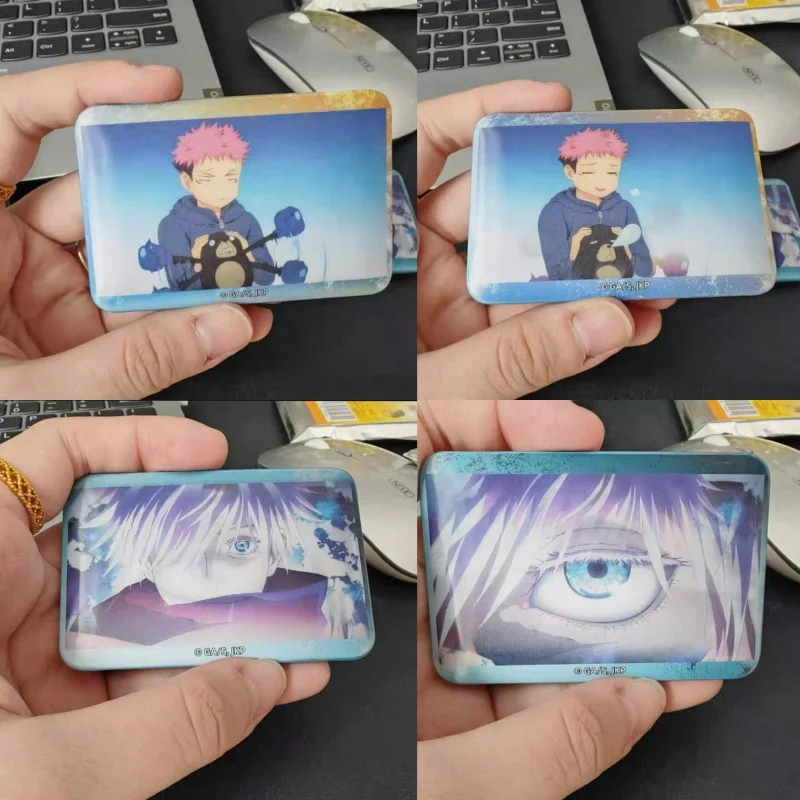 

In Stock Genuine Mantra Back To War Tv Raster Serie Badge Anime Tinplate 75mm Badge Collection Backpack Decoration Toy Girl Gift