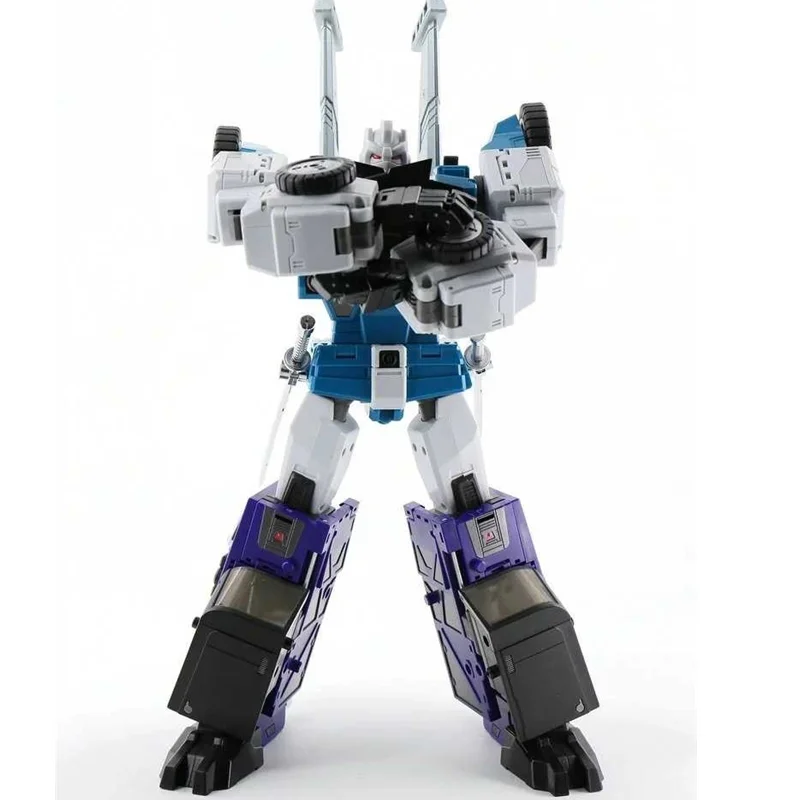 Imagem -02 - Estoque Transformação Dx9 D10g D10 Azul Sixshot 2.0 Hanzo g1 mp Fábrica de Terceiros 27cm Figura de Ação Robô com Caixa Novo em