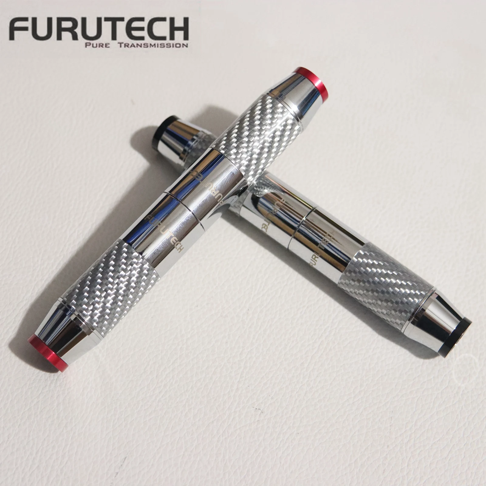 Furutech 3-pin XLR male&female Plug Audio Cable Connector Professional Quality Carbon fiber rhodium plated welding version