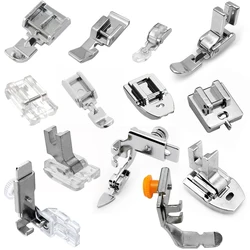 Kinds Invisible Zipper Presser Foot Low Shank Snap-On Narrow Zipper Feet For Singer Brother Household Sewing Machine Accessories