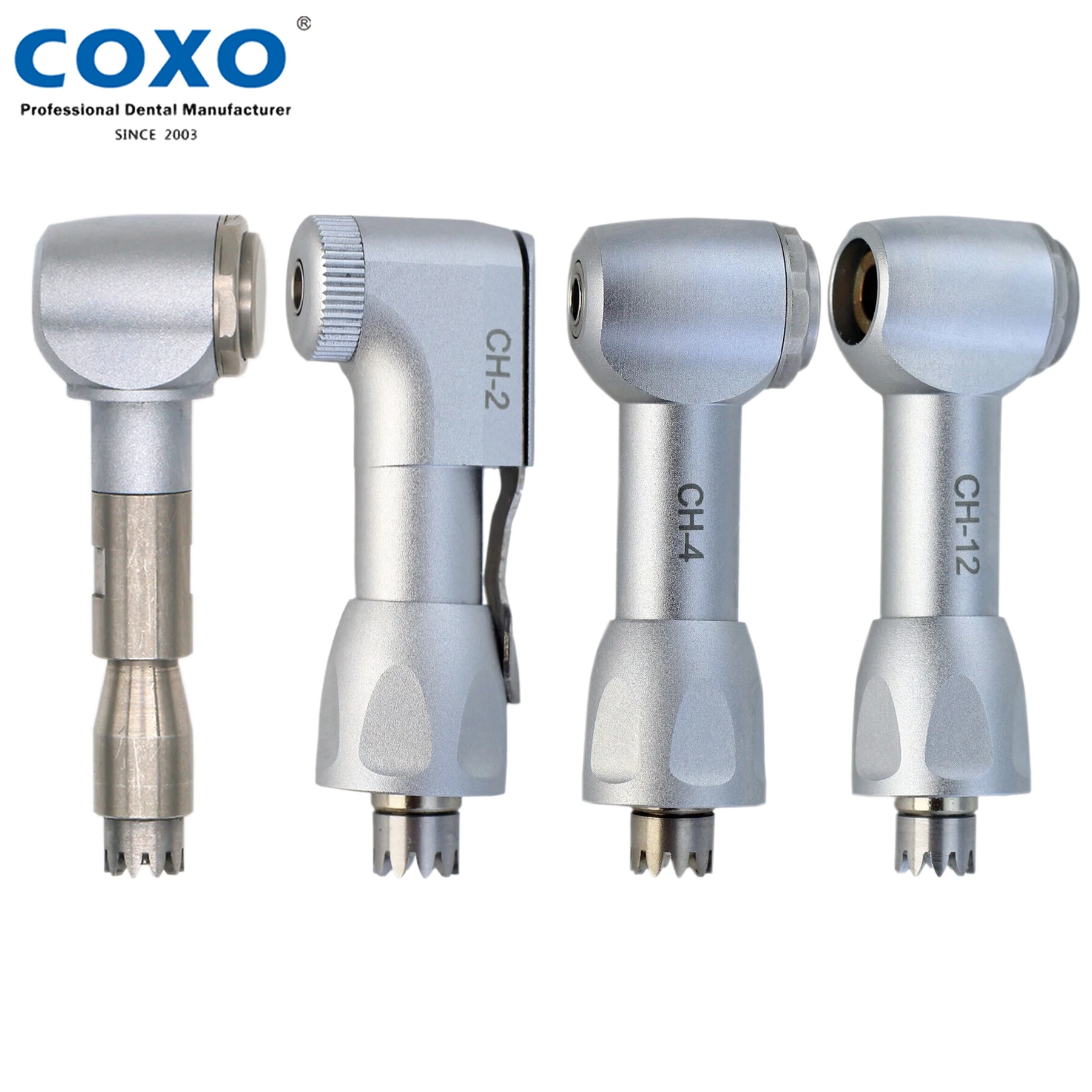 COXO Dental Contra Angle Spare Head For Low Speed Handpiece Push Button/Latch Fit NSK Endodontic Reciprocating Handpiece