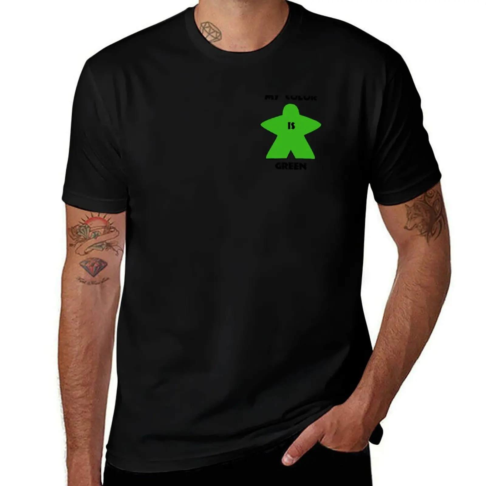

Small Green Meeple 1.1 T-Shirt cute tops vintage custom shirt essential t shirt mens graphic t-shirts big and tall