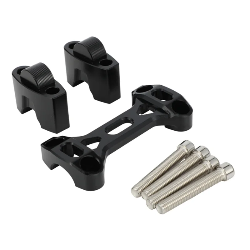 

Motorcycles Handlebar Riser Mount Handle Bar Riser Clamp Mount For Kawasaki KLX110 KLX110L 2010-2024-Boom