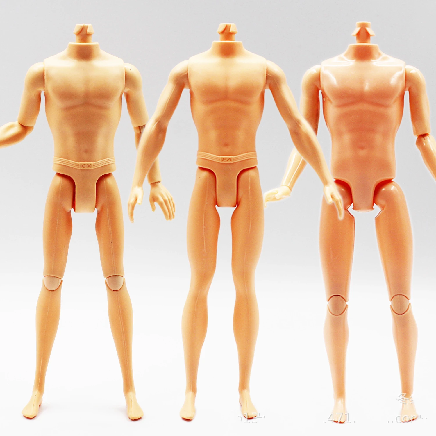 27cm Boys Ken Naked Nude Muscle Man Body Doll Boyfriend Naked Nude 5 Joints 13  Joints Moveable Fashion Male Doll Toy Gifts