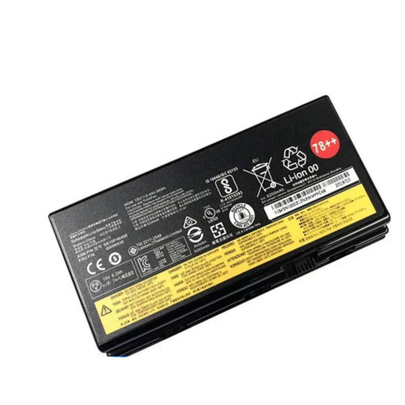 15V 96Wh 00HW030 01AV451 SB10F46468 Battery For Lenovo ThinkPad P70 P71 P72 20ER003QGE 20HK0003GE