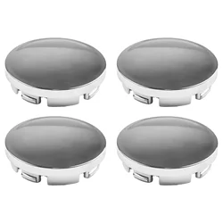 Hub Center Cap 4pcs Car Rim Cover Wheel Hub Modification Logo Emblem Badge Silvery 56MM, Car Accessories, Maintenance