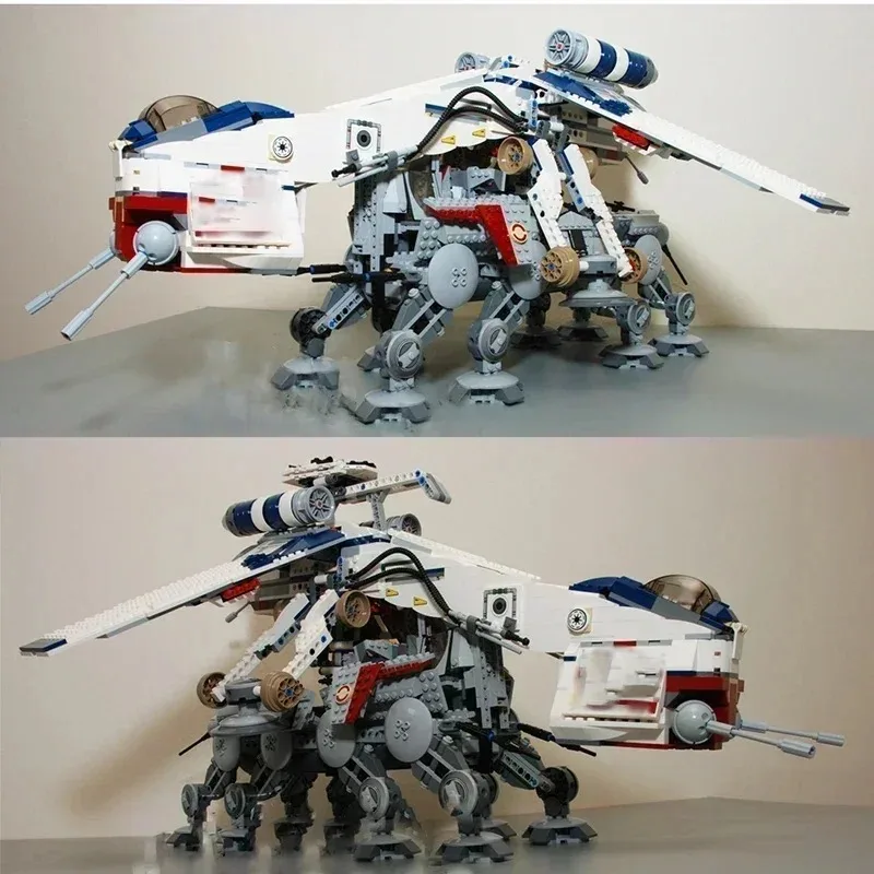 Hot Toys Star Wars Republic Direktversand mit AT-OT Walker, kompatibel mit 10195, Transportschiff, Spielzeug für Kinder, Weihnachtsgeschenke